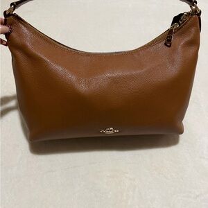 Coach Tan Leather Hobo Bag